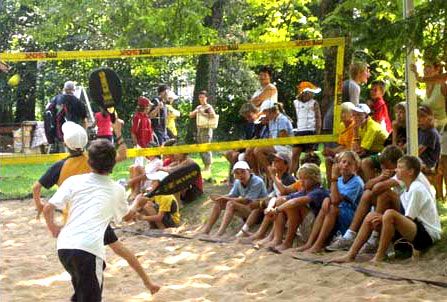 Beachvolleyballplatz