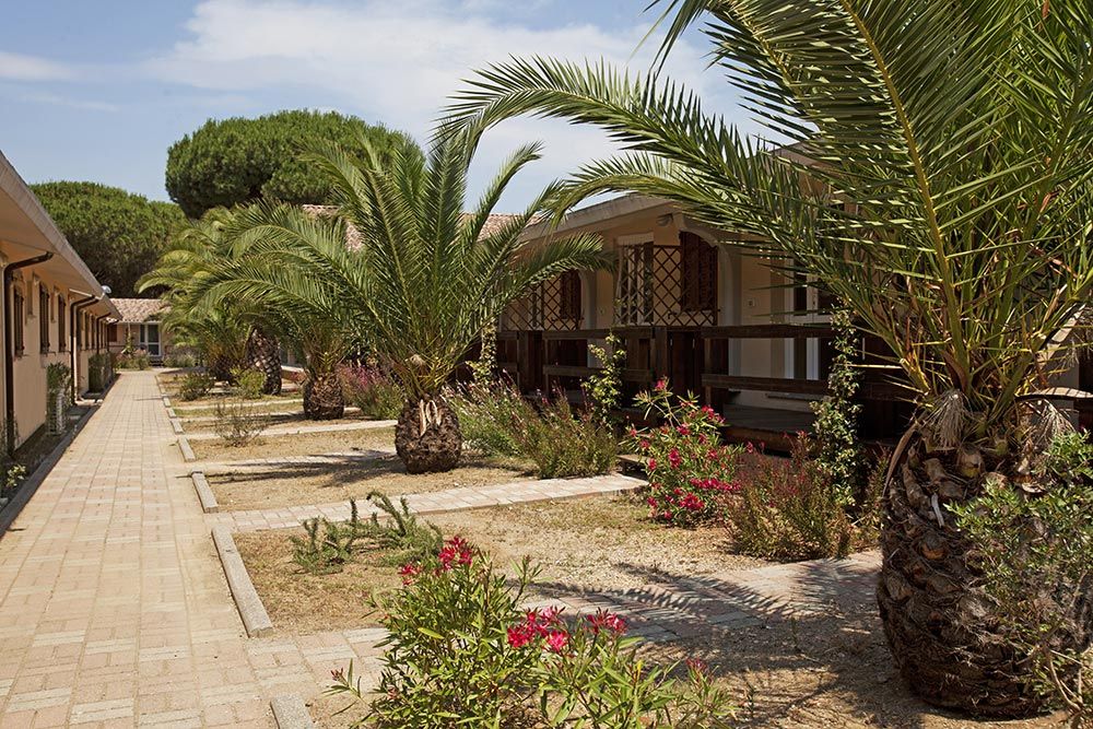 Gemauerte Bungalows